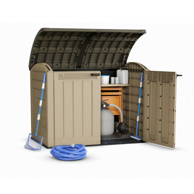 Keter zahradní přístřešek STORE IT OUT ULTRA béžová, 177 x 113 x 134 cm